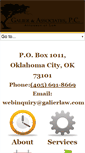 Mobile Screenshot of galierlaw.com